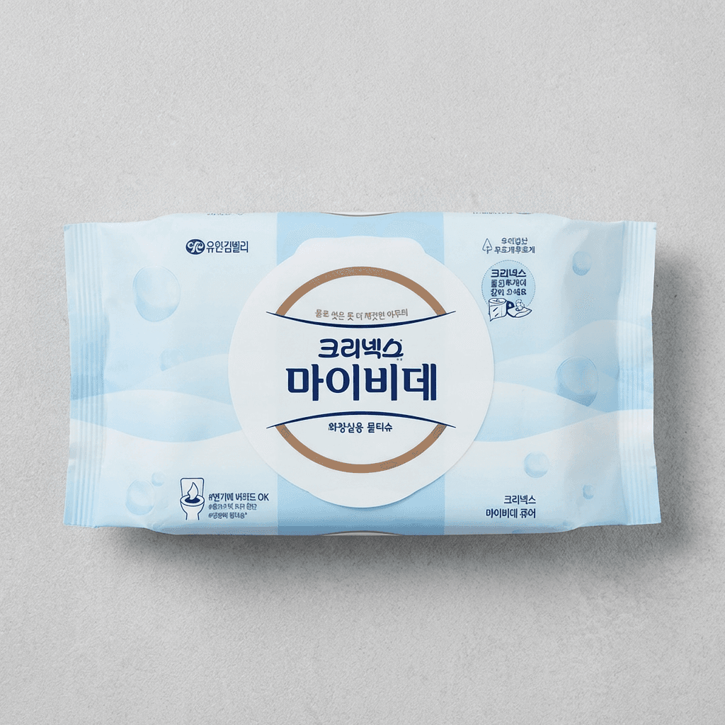 크리넥스 마이비데 퓨어 캡 40매 9팩