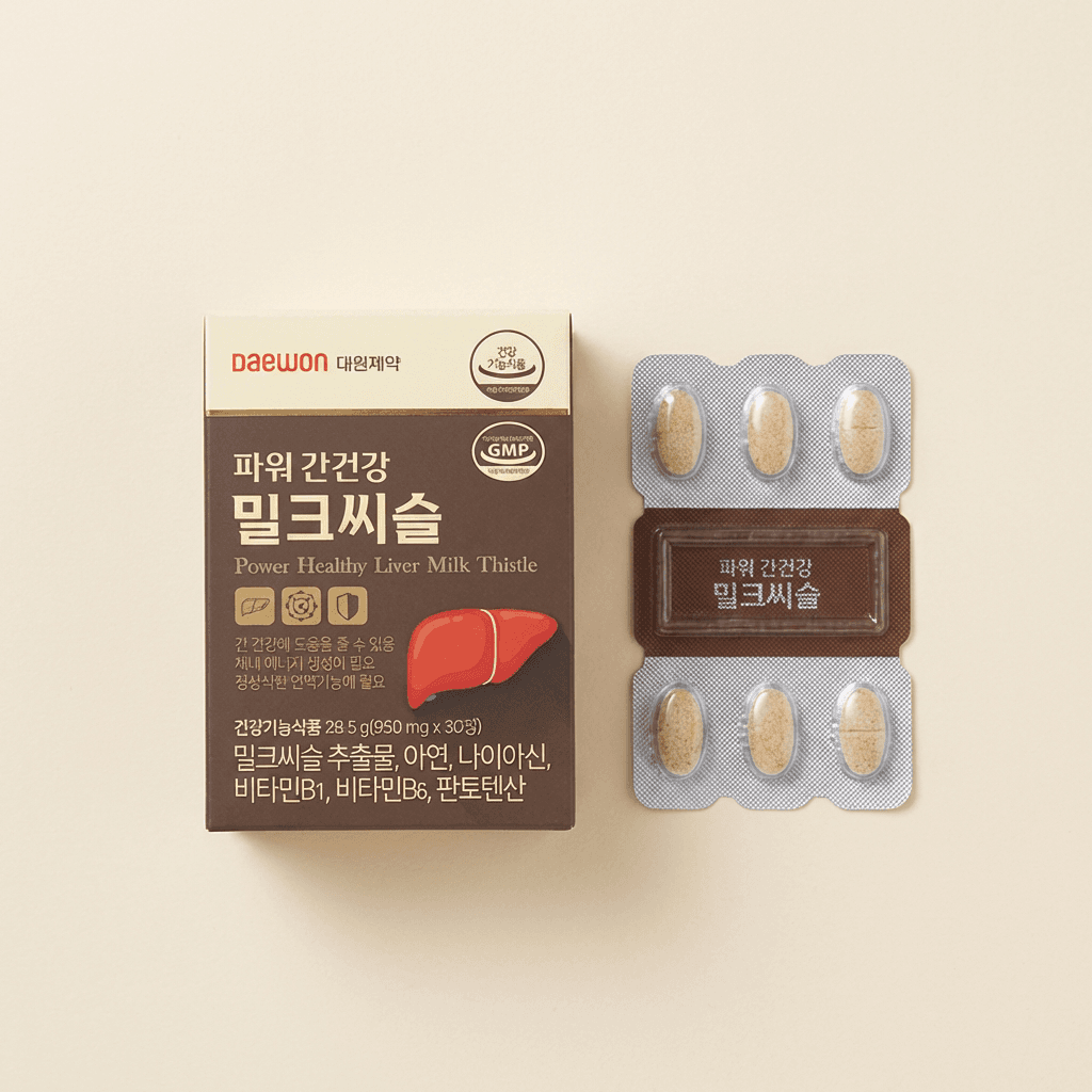 대원제약 파워 간건강 밀크씨슬