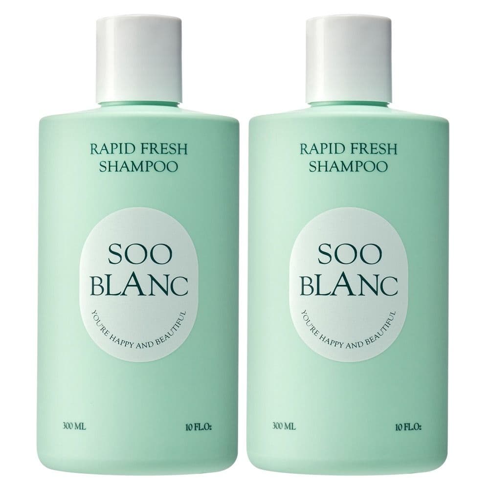 수블랑 래피드 프레쉬 샴푸 300ml 2개