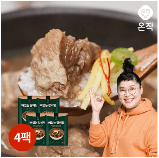 이영자 뼈없는 갈비탕 900g x 4팩