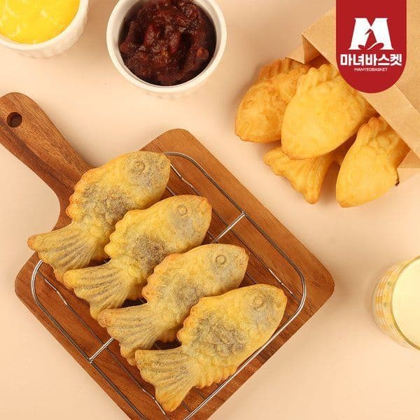 마녀바스켓 붕어빵 팥+슈크림 30개입
