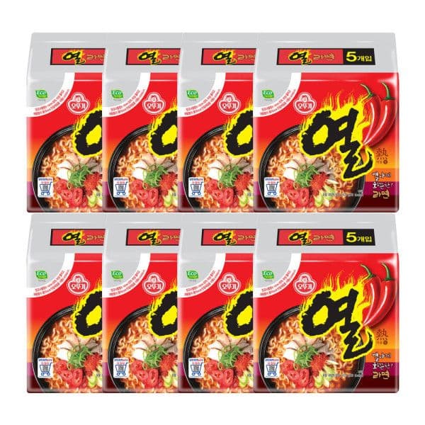 오뚜기 열라면 멀티팩 5개입 x 8팩