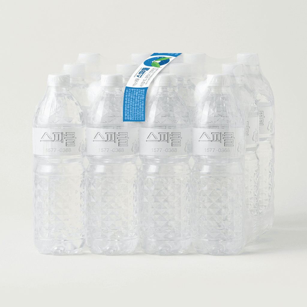 스파클 생수 무라벨 1L 36개