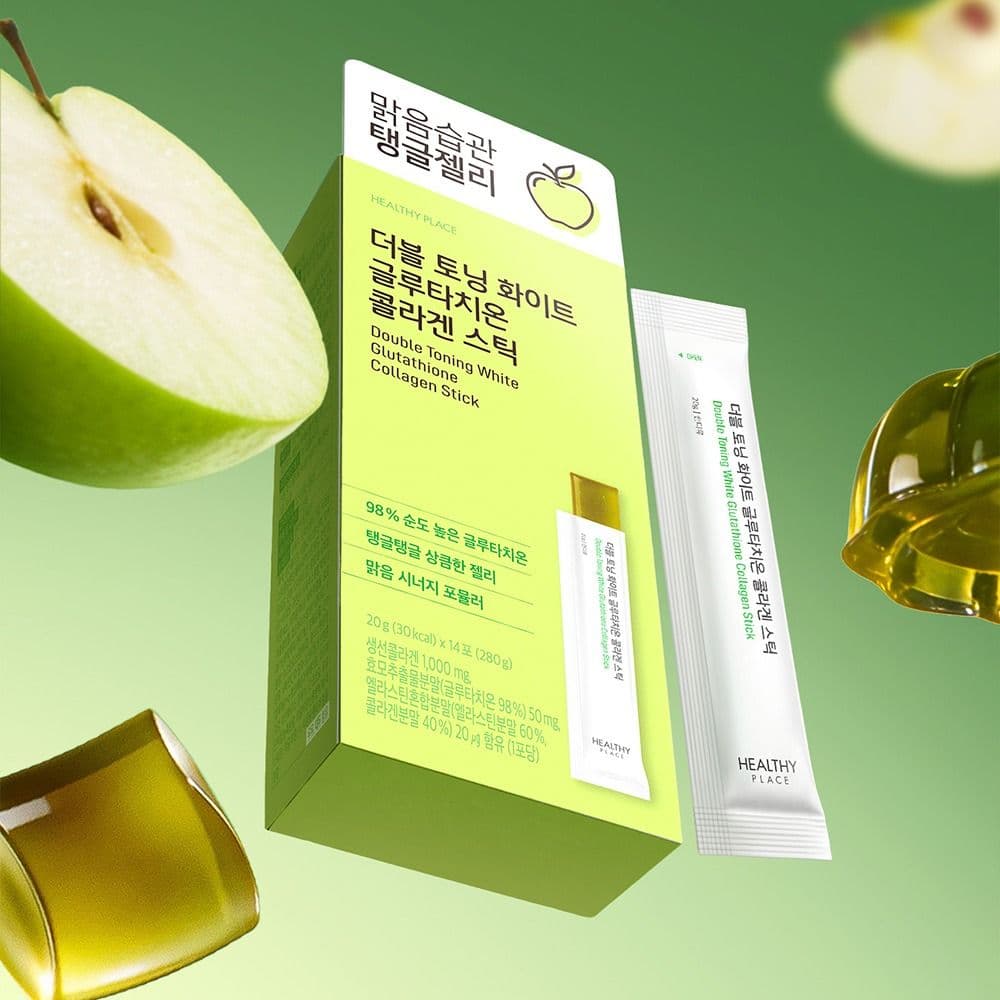 더블 토닝 화이트 글루타치온 콜라겐 스틱