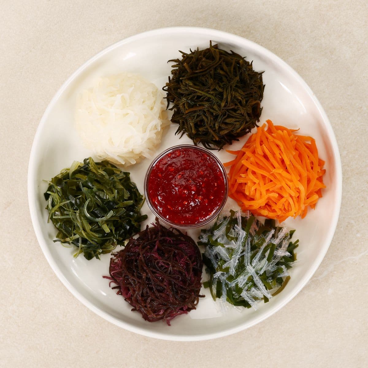 셰프애찬 해초 비빔세트 125g