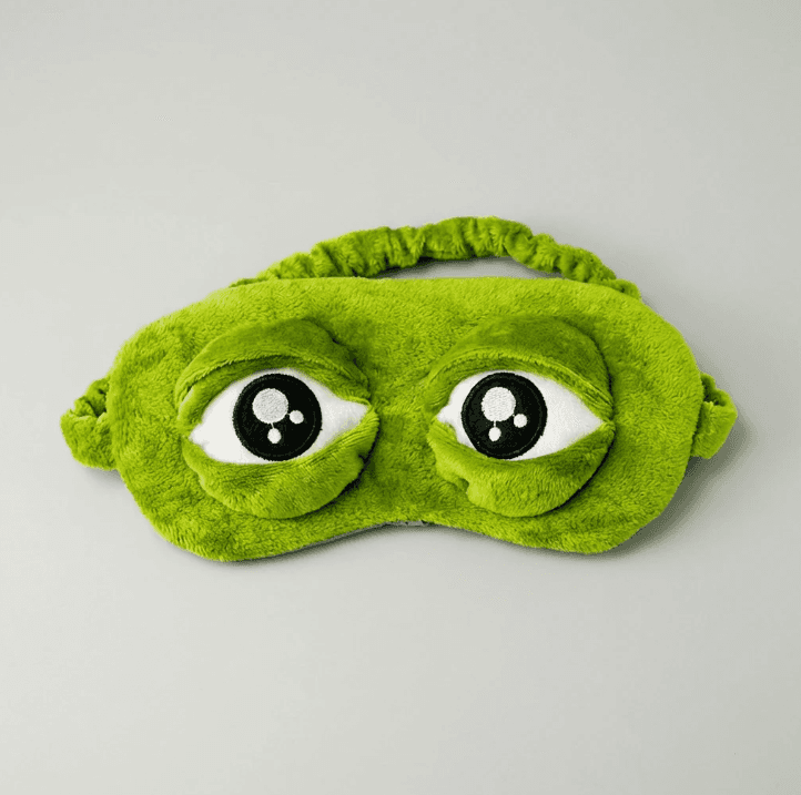 Pepe Sad Frog Sleep and Cleansing Headband