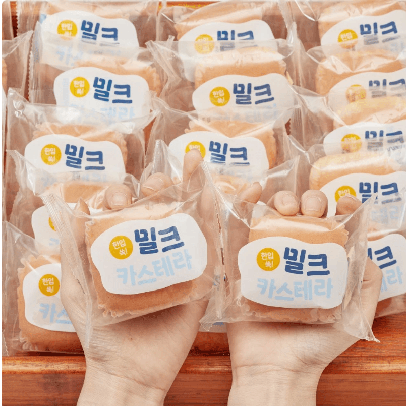 밀크카스테라 1kg 1박스