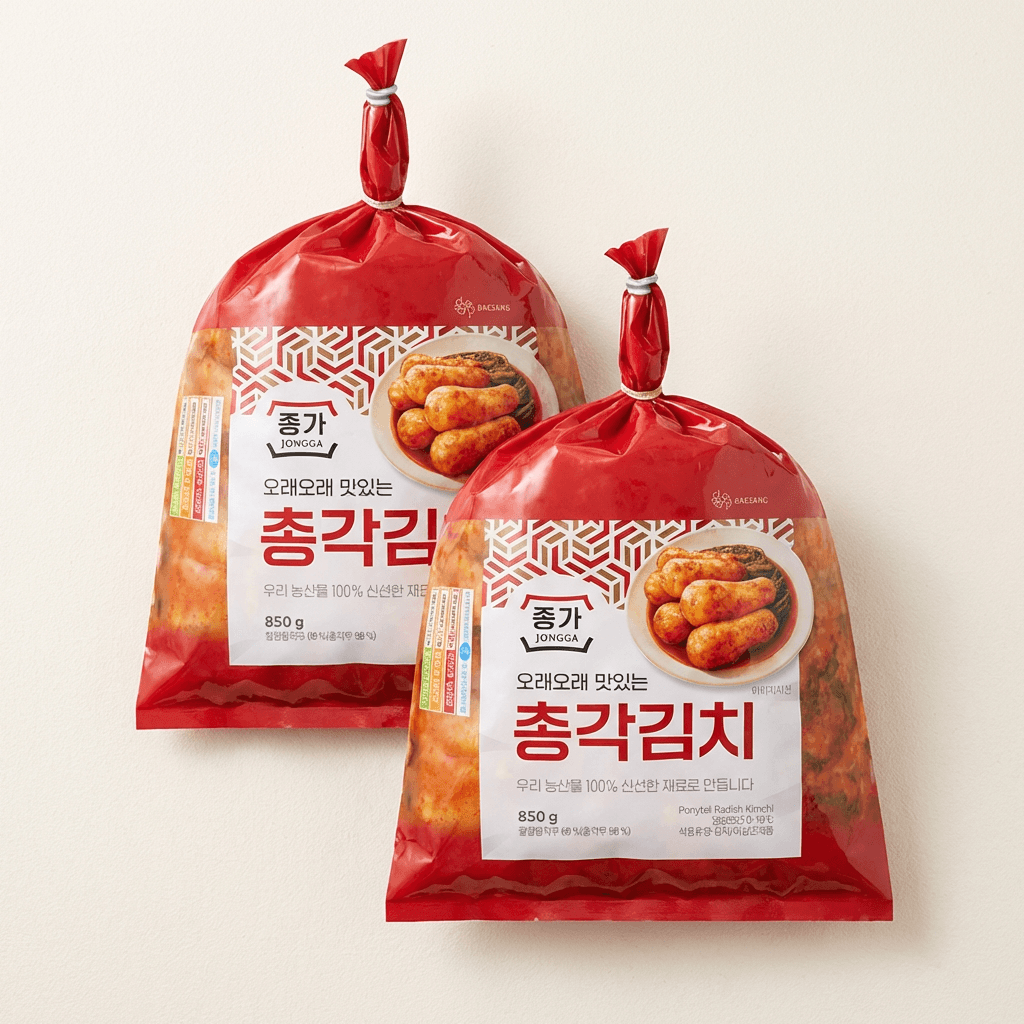 종가 총각김치 850g 2개