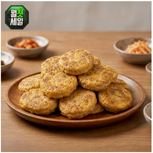 왕해물 동그랑땡 1kg 대용량