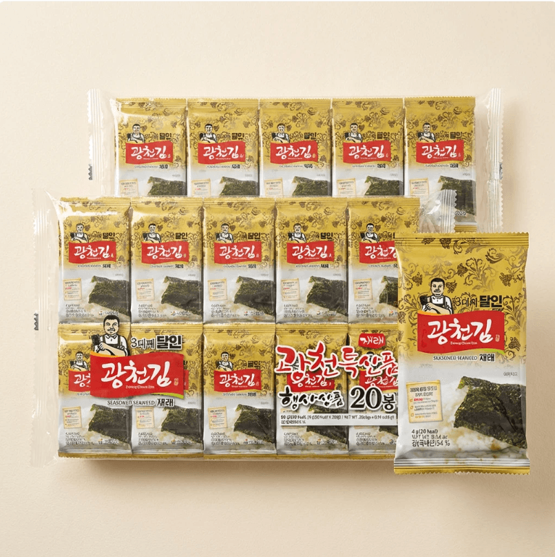 Gwangcheon Gim 4g x 40 Packets