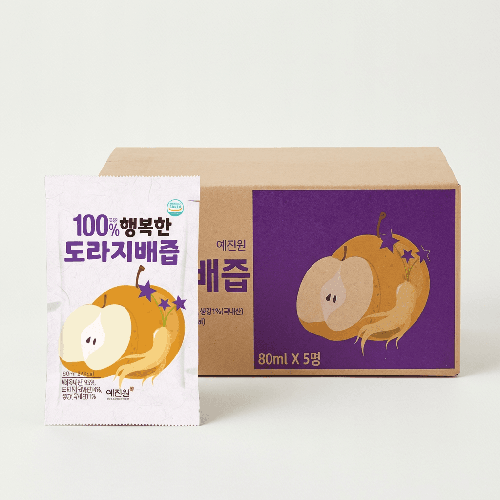 예진원 행복한 도라지배즙 80ml 100포