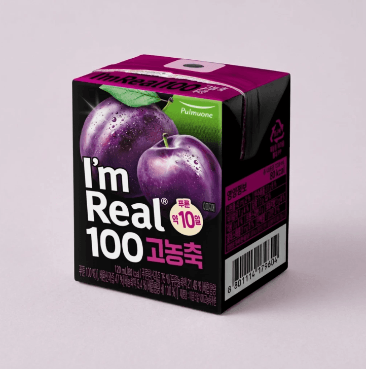 아임리얼100 고농축 푸룬 120ml 24개