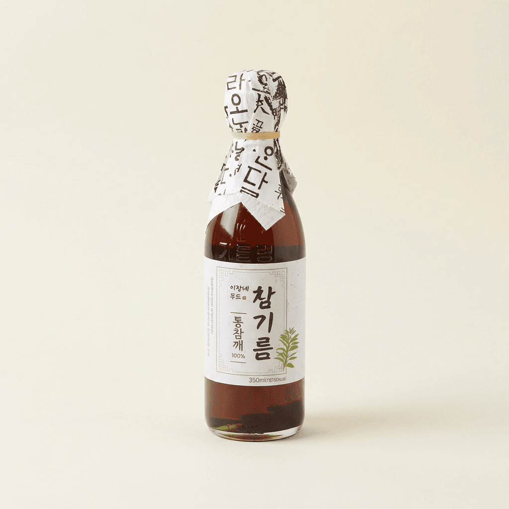 전통압착 통참기름 350ml 2개