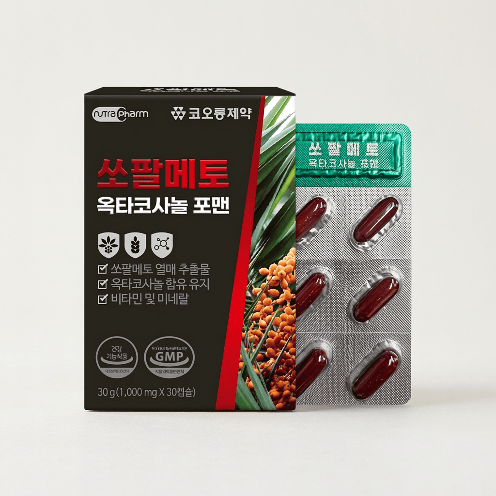 코오롱제약 쏘팔메토 옥타코사놀 포맨