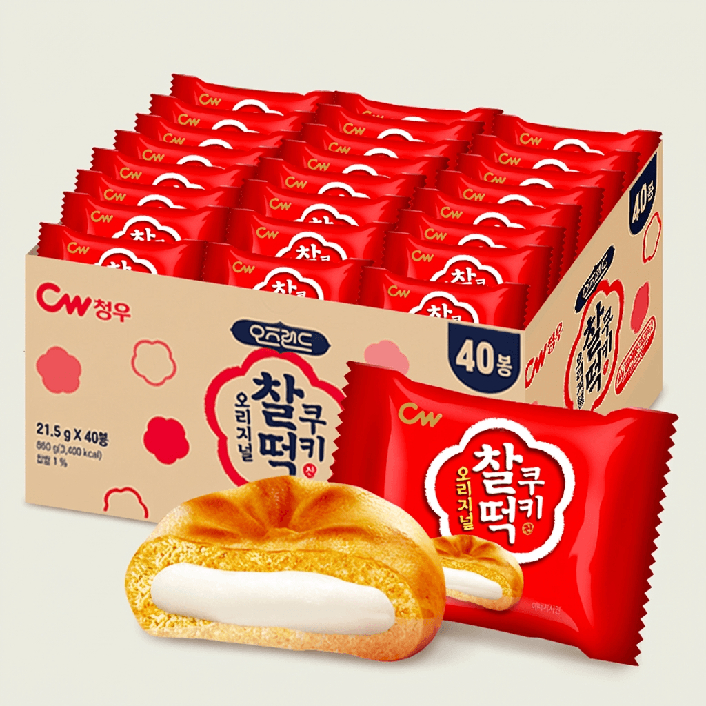 Chungwoo Chal-tteok Cookie Original 860g