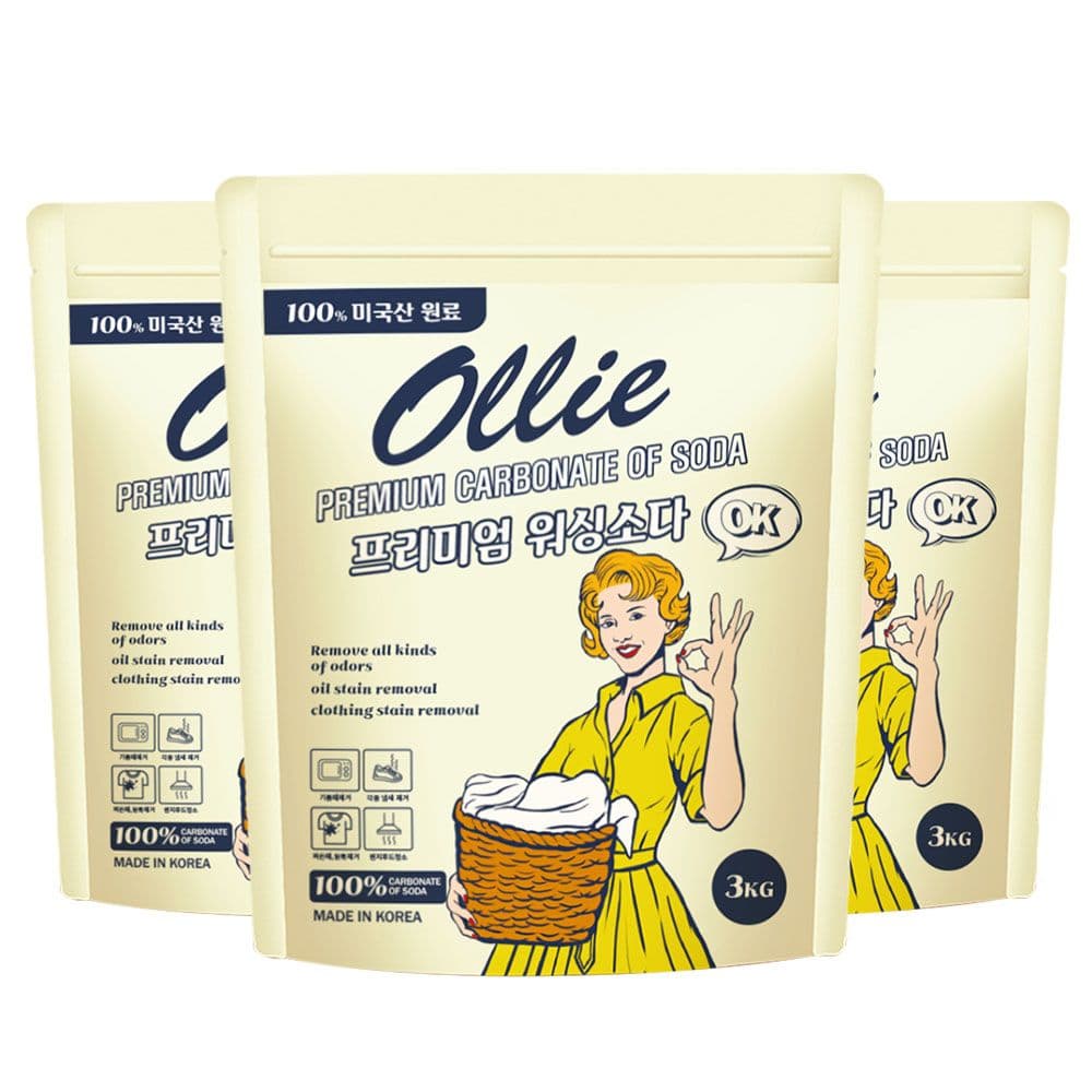 올리 Premium Washing Soda 3kg