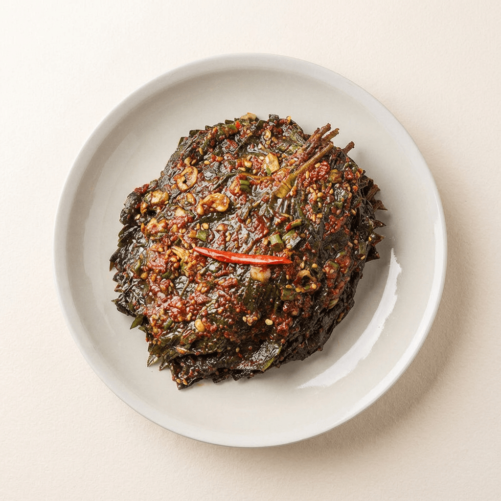 구첩반찬 깻잎무침 1kg