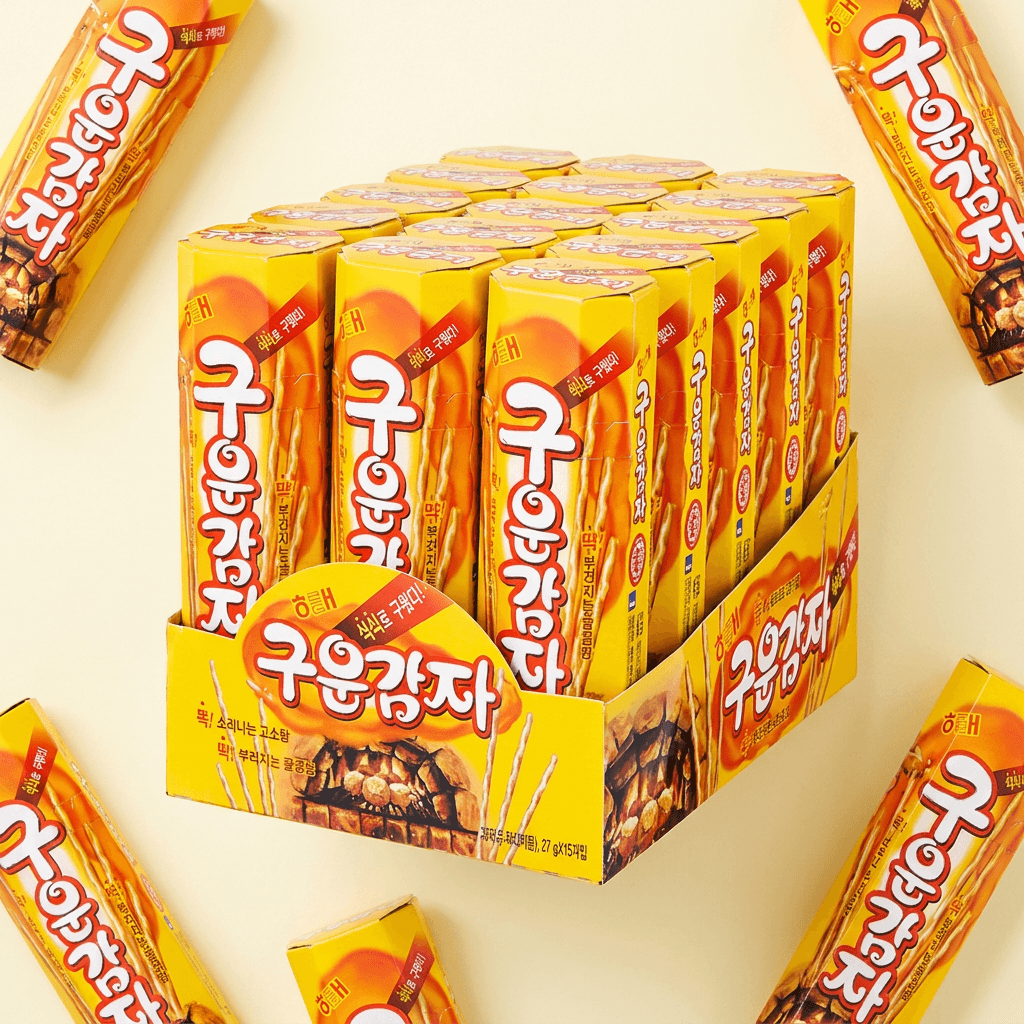 Haitai Roasted Potato Snack 27g x 15 Pack