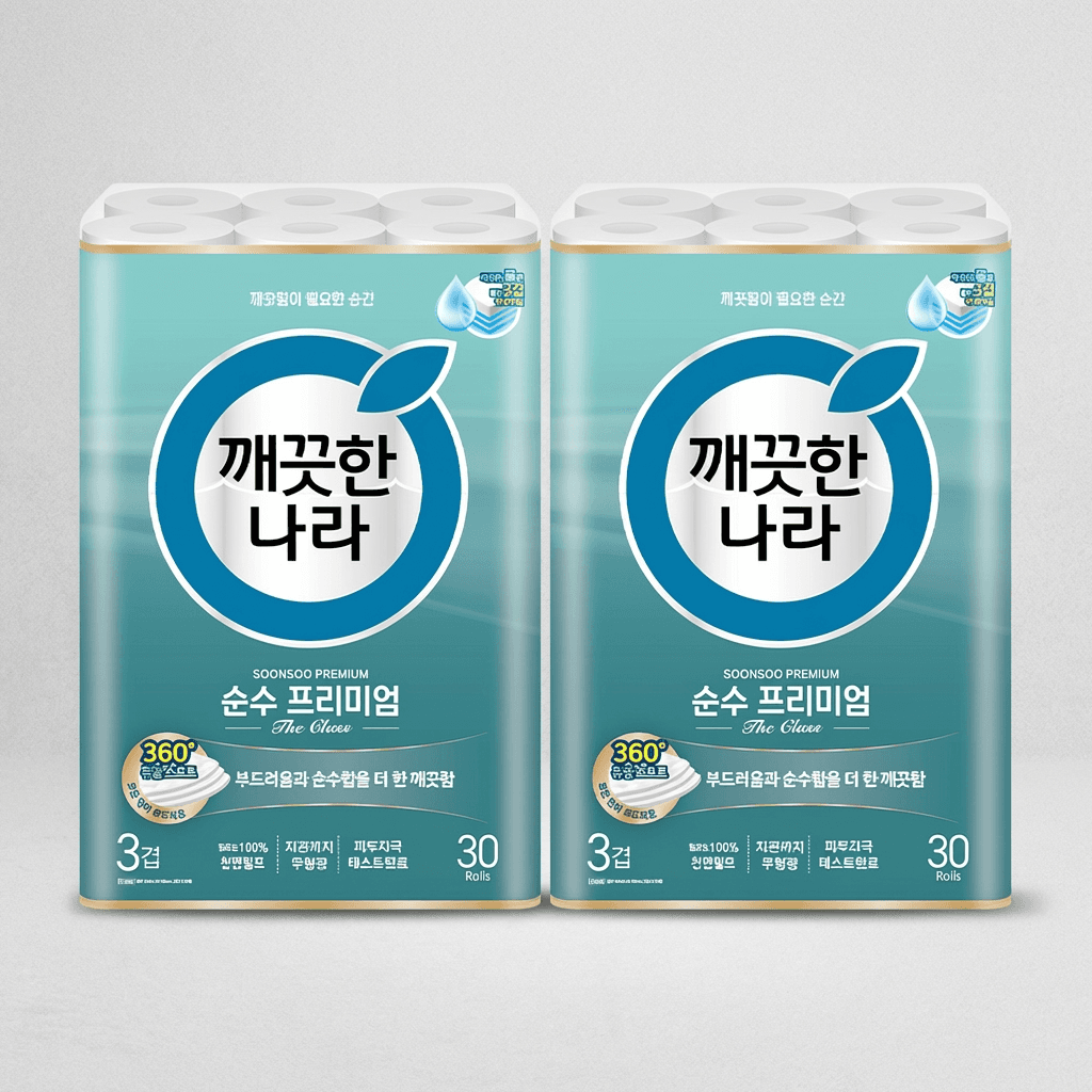 깨끗한나라 순수 프리미엄 더 클래스 3겹