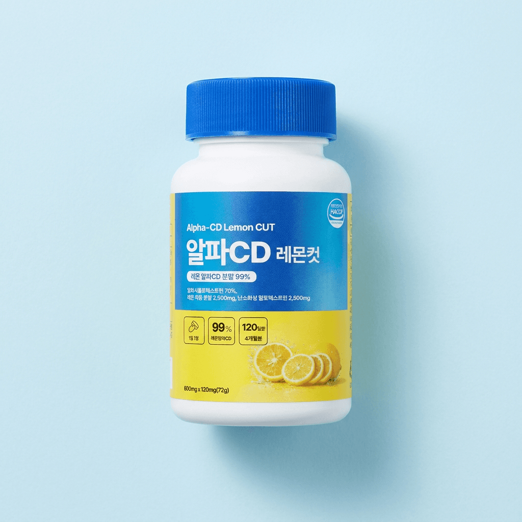 Alpha CD Lemon Cut 120 Tablets