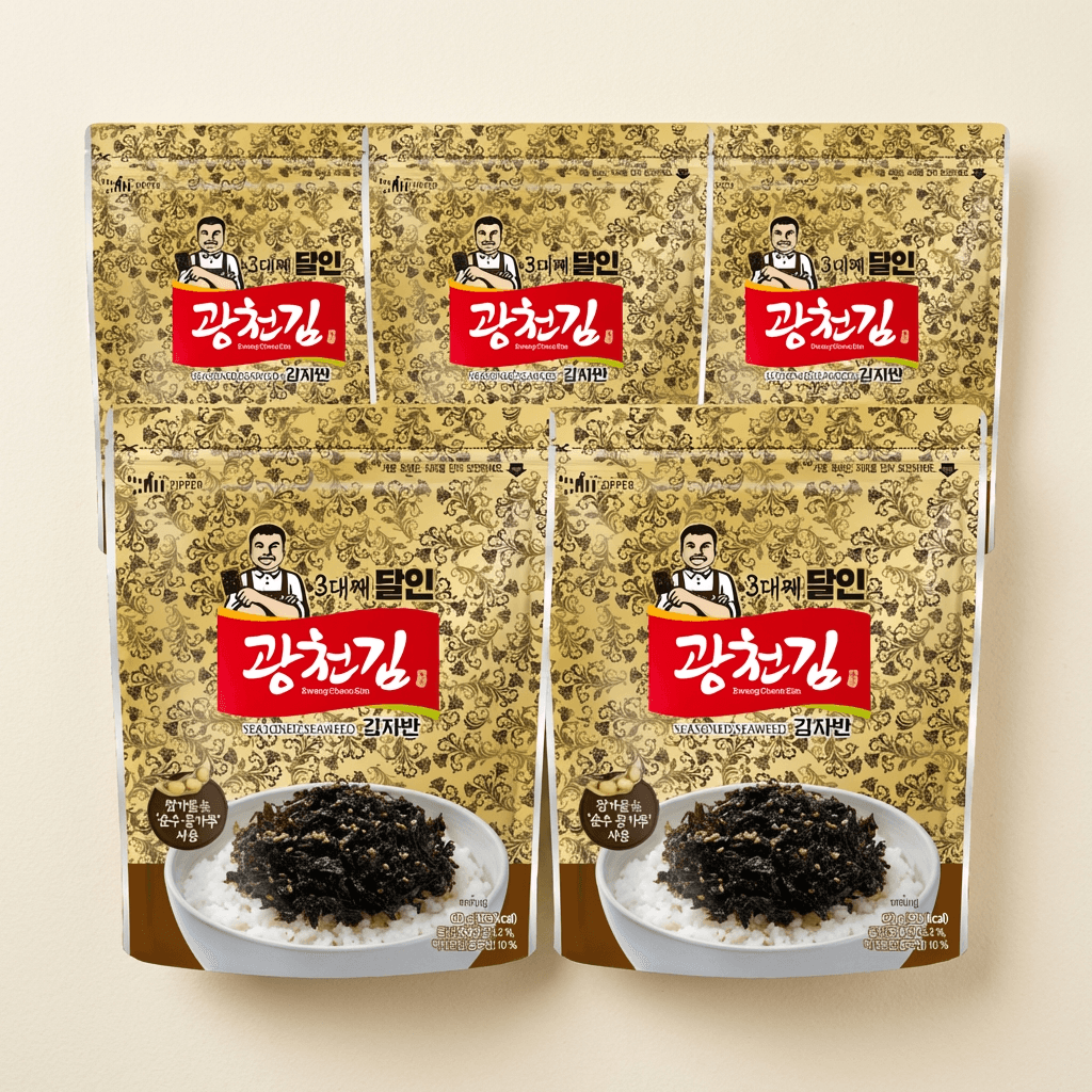Gwangcheon Gim Jaban 60g x 5 Packs