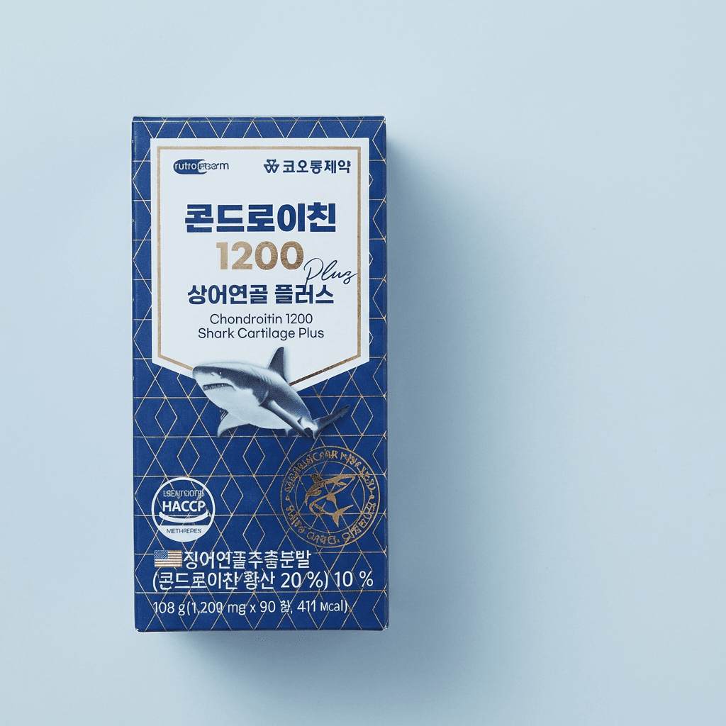 코오롱제약 콘드로이친 1200 상어연골플러스