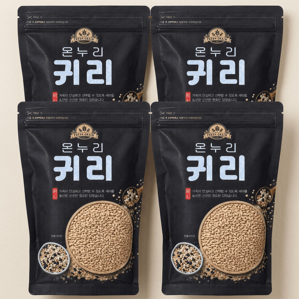 새마을농산 귀리 500g x 4봉