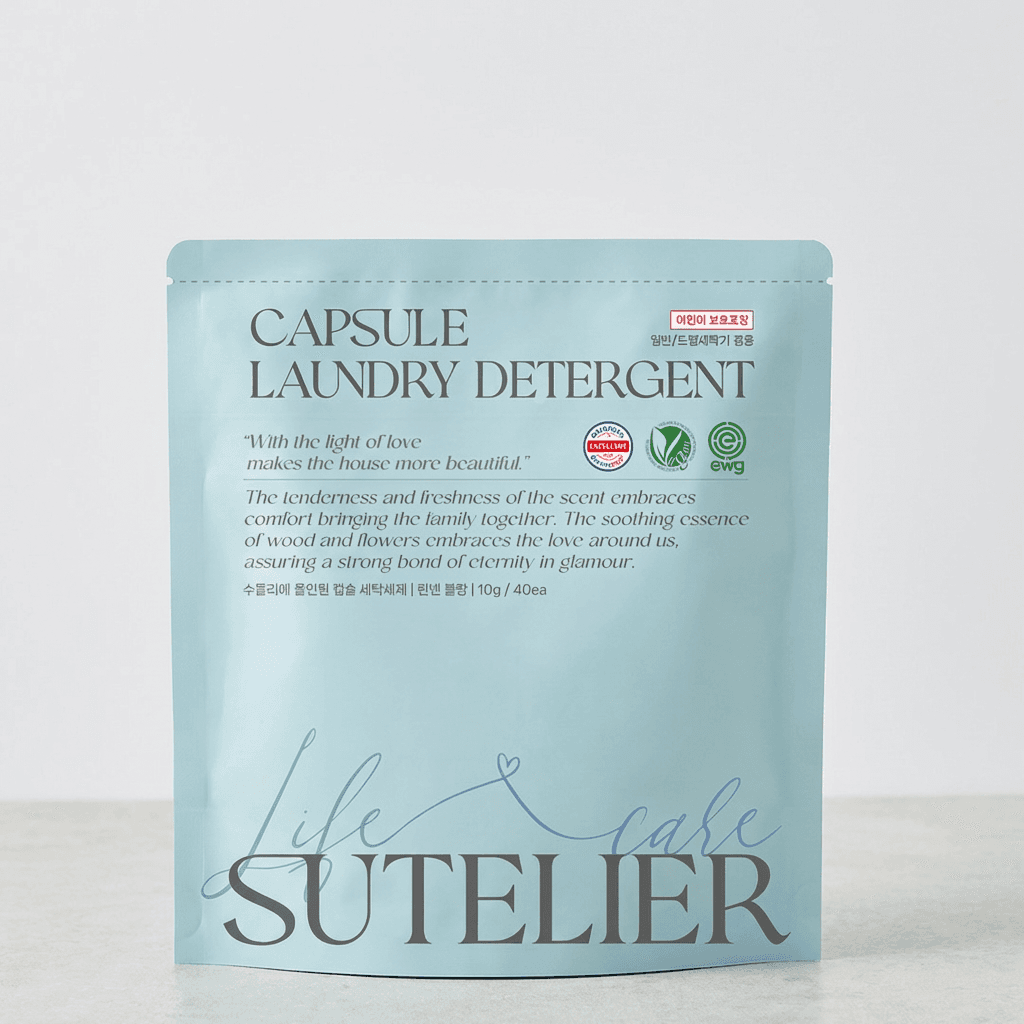 수뜰리에 All-in-One Capsule Detergent Linen Blanc