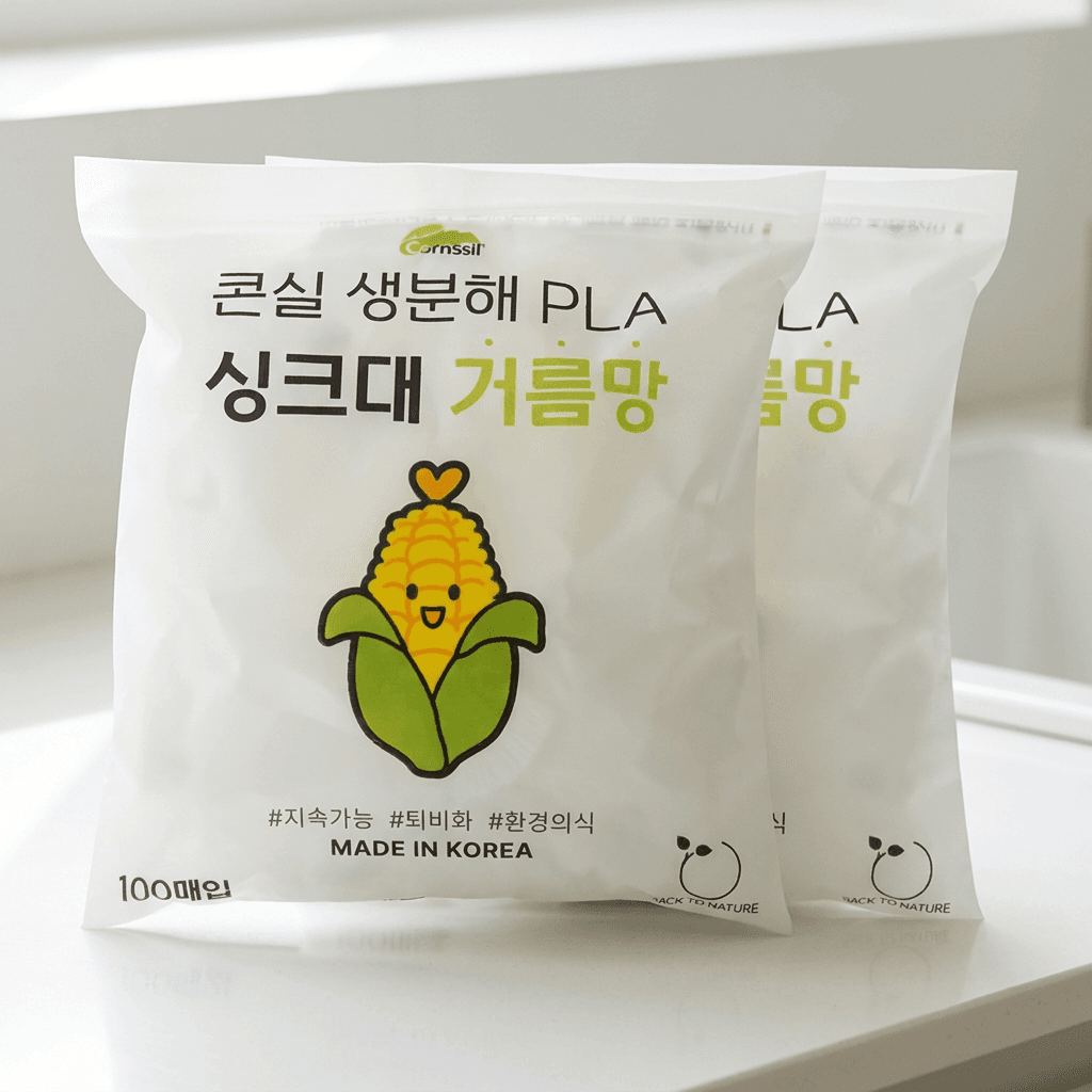 콘실 생분해 PLA 배수구 거름망