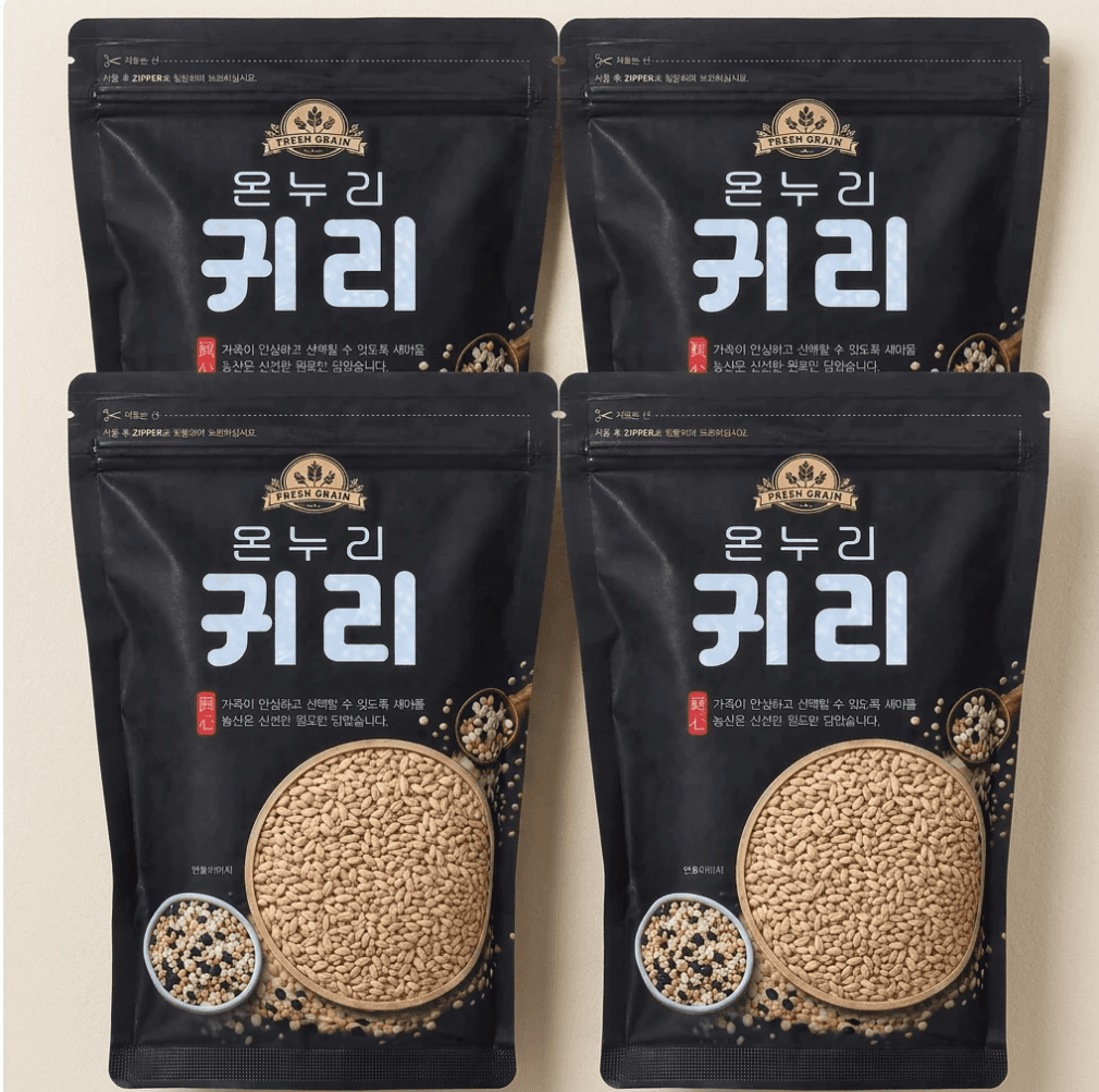 새마을농산 귀리 500g 4봉