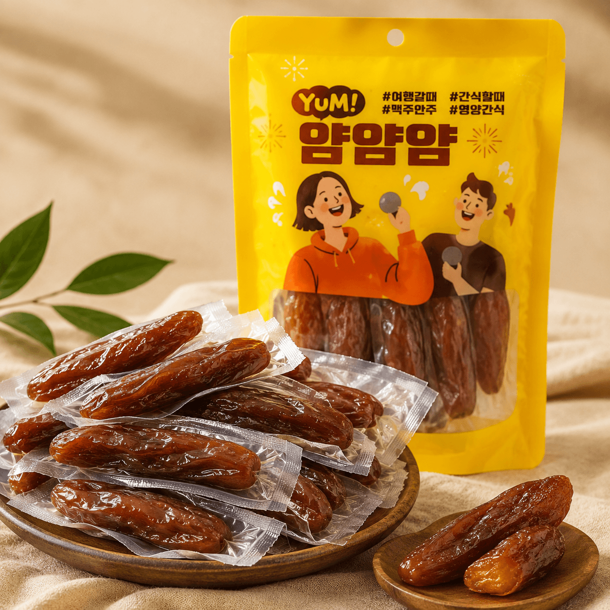 한입찐 고구마 말랭이 225g 2팩