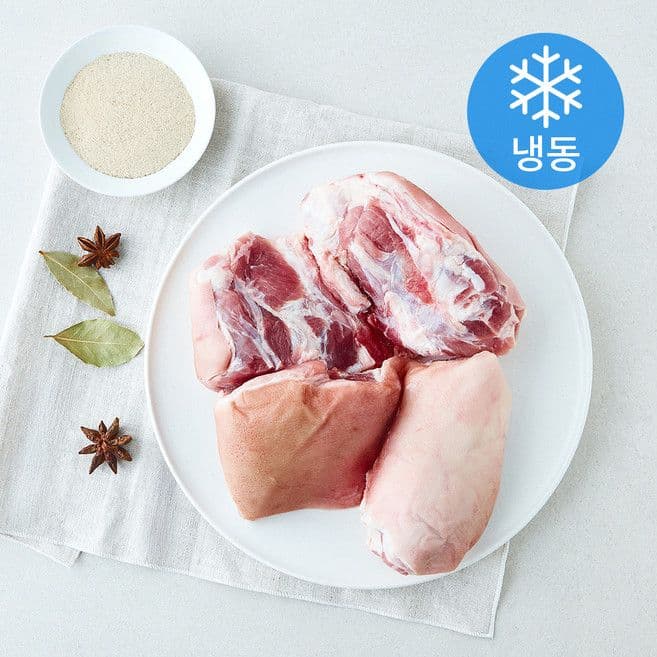 뼈없는 순살족발 1kg 세트