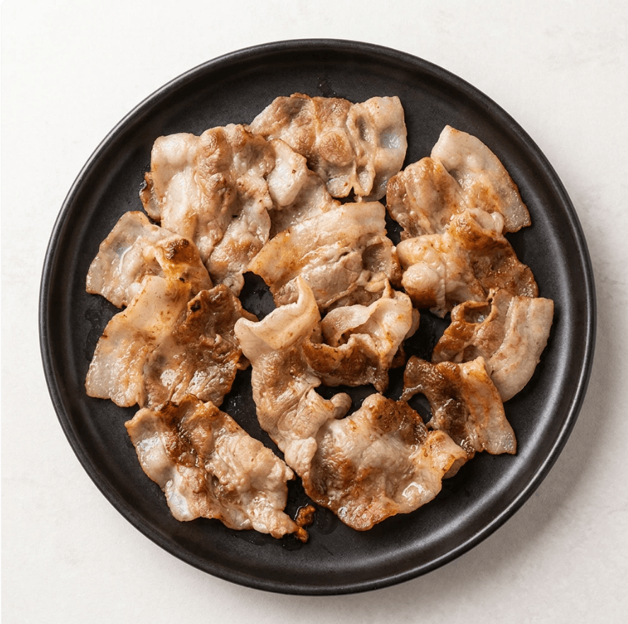 Frozen Imported Thinly Sliced Pork Belly 2kg