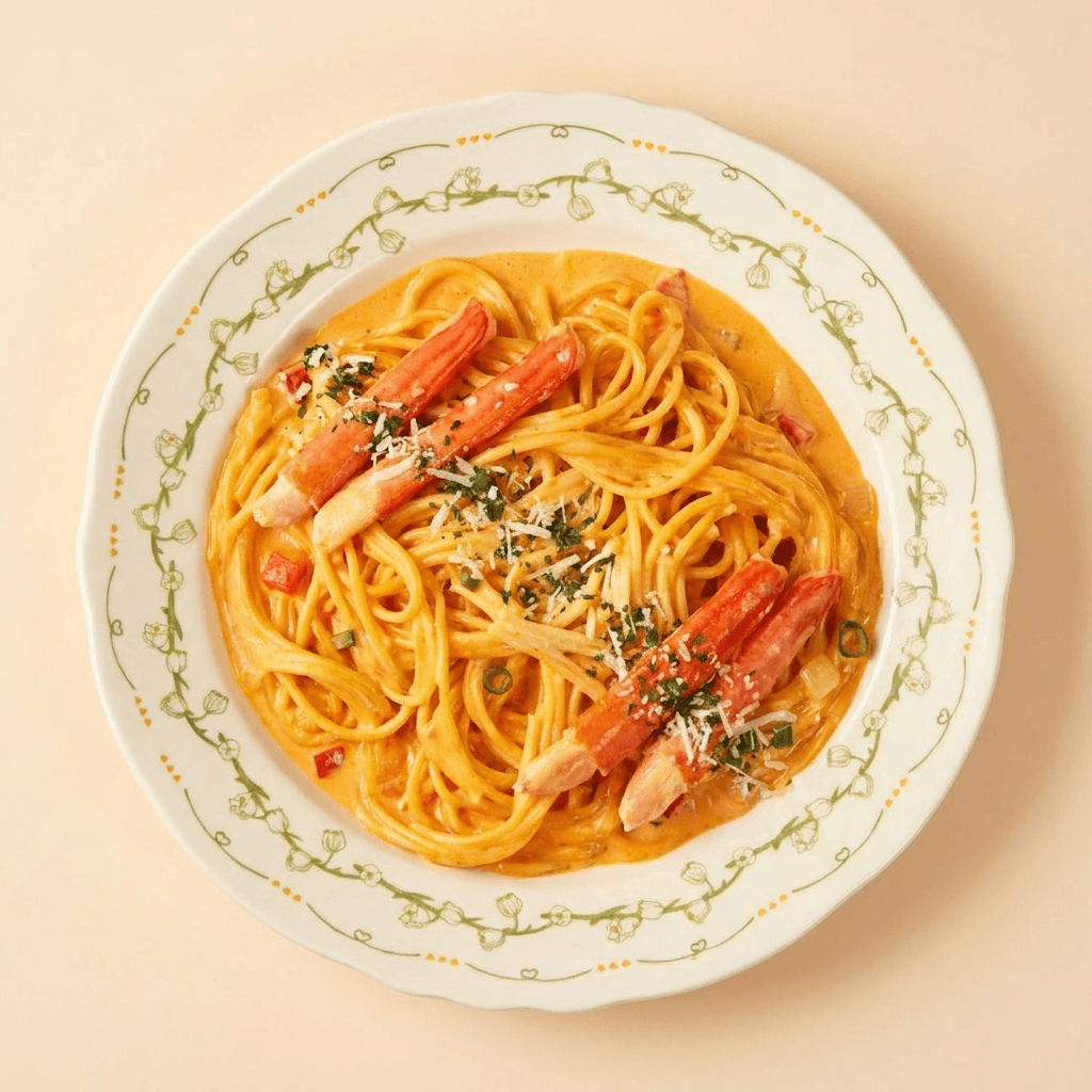 Eulji Dalak Spicy Cream Crab Pasta 300g x 4