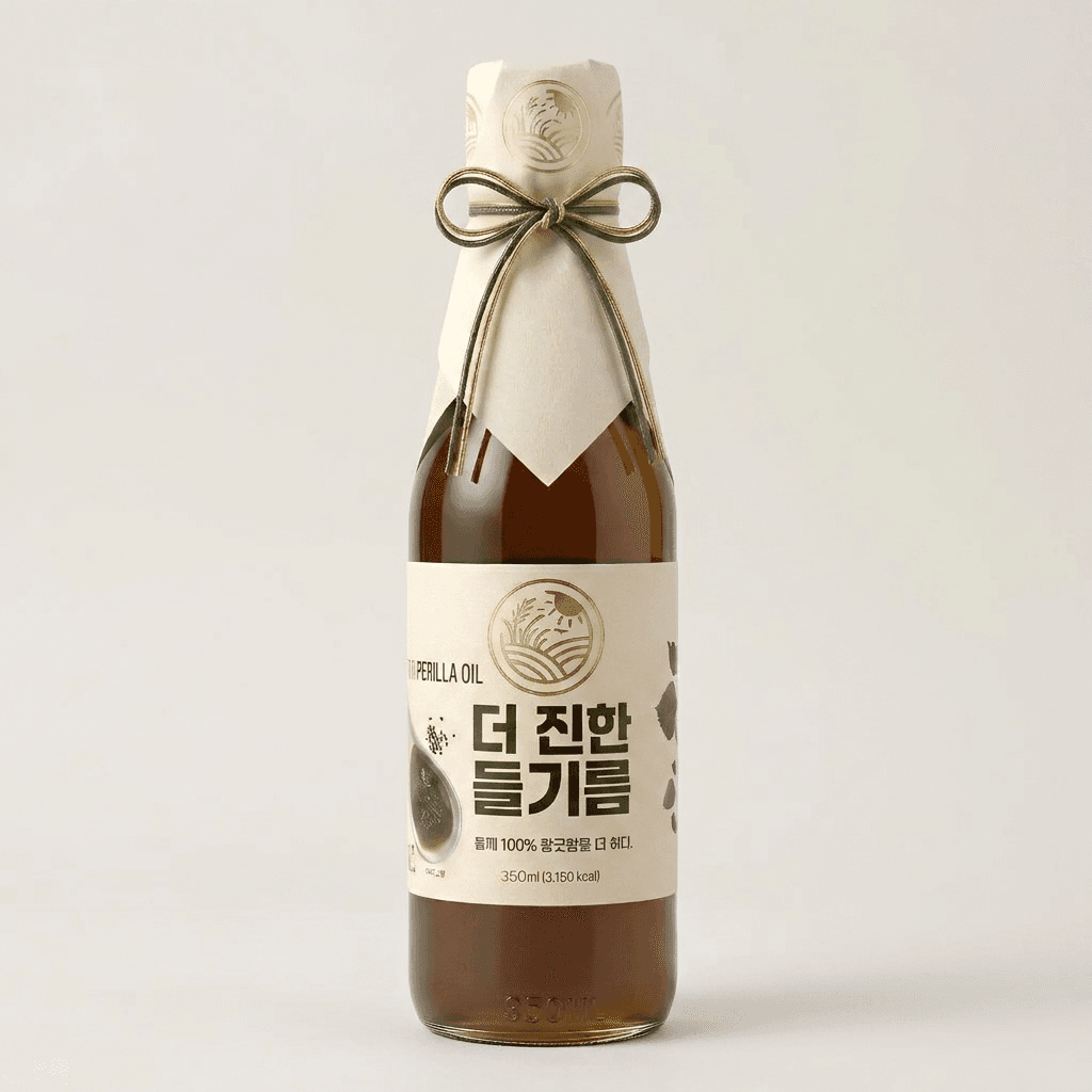 들녘 들기름 350ml 2개