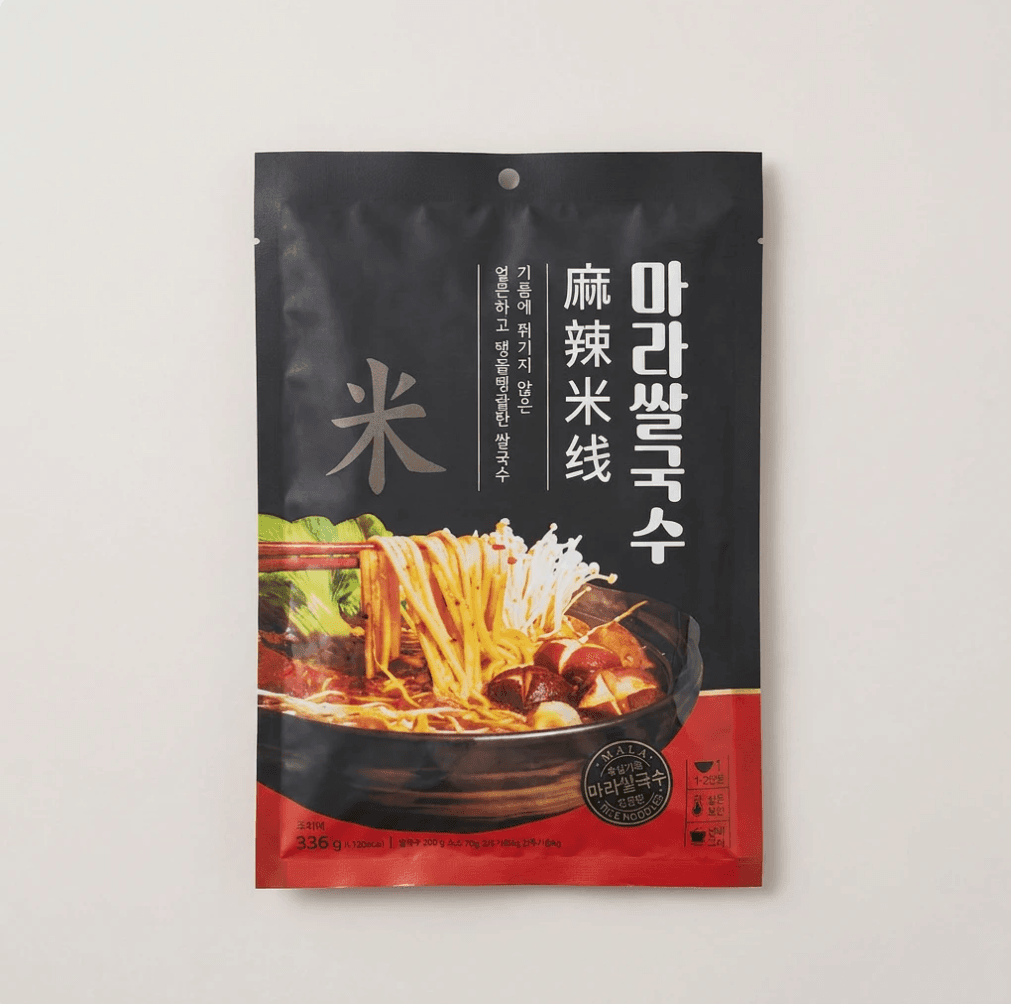 식다락 마라쌀국수 336g 4개
