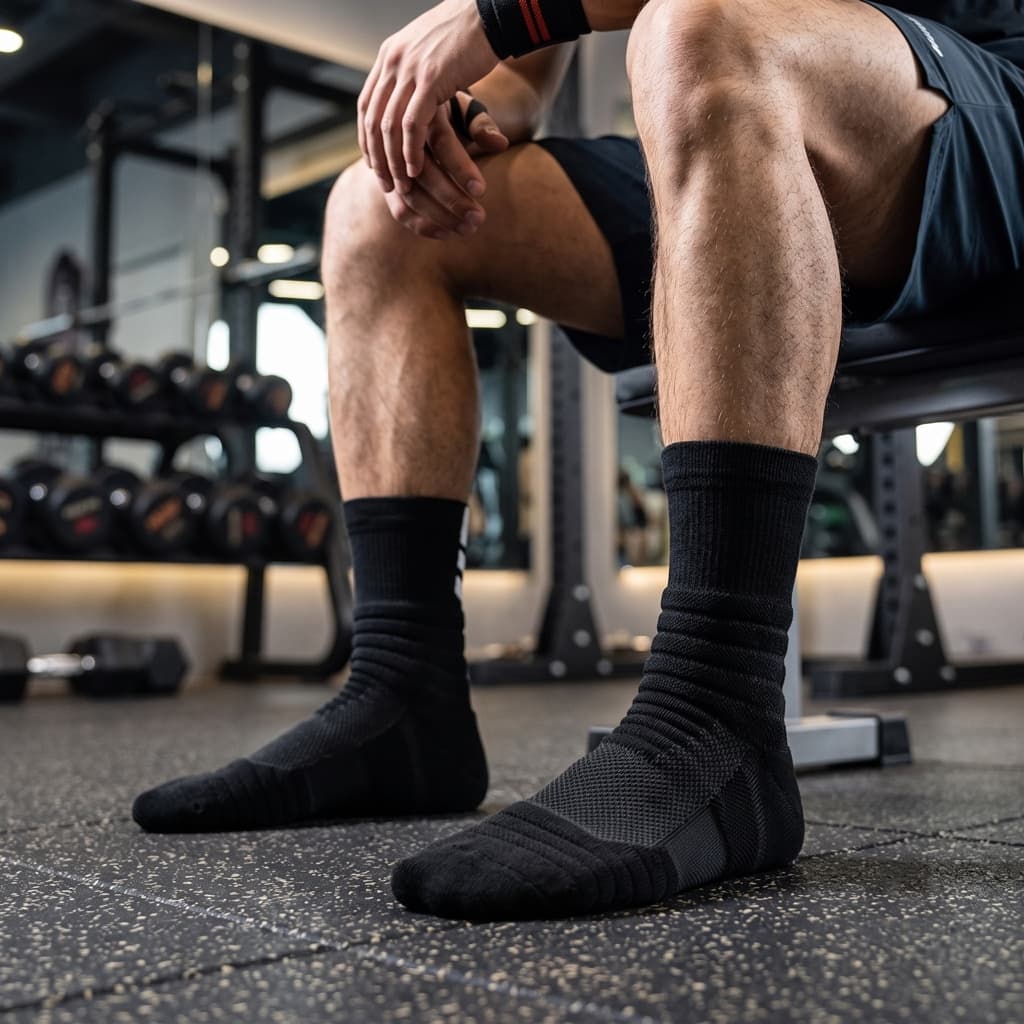 Men's Sports Socks 6-Pack Set