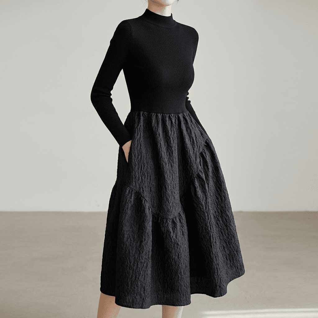 École de Paris Knit Dress