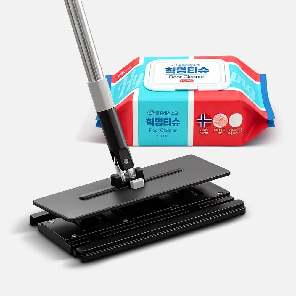 L2 Revolution Tissue Quick-Grip Mop, 30-Sheet Pads
