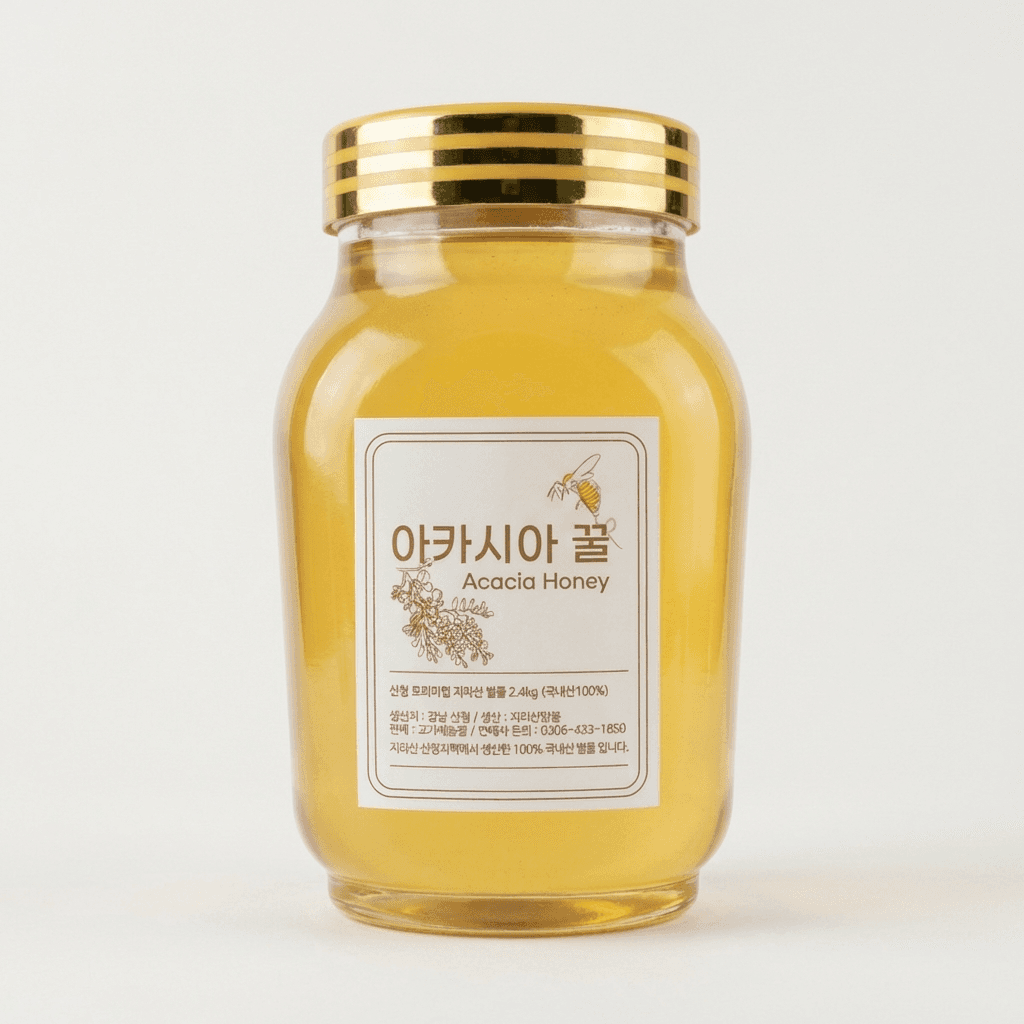 Jirisan Natural Acacia Honey 2.4kg