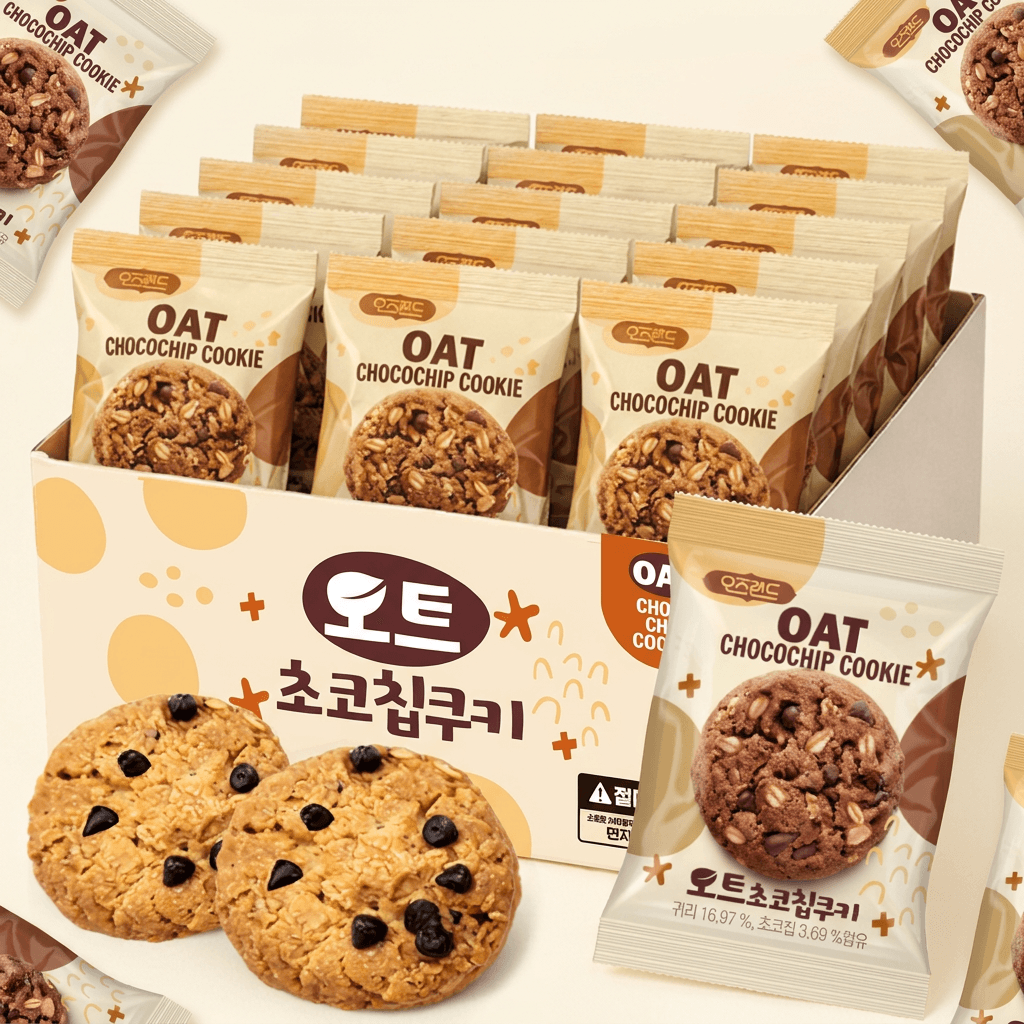 Ozland Oat Chocolate Chip Cookies 480g