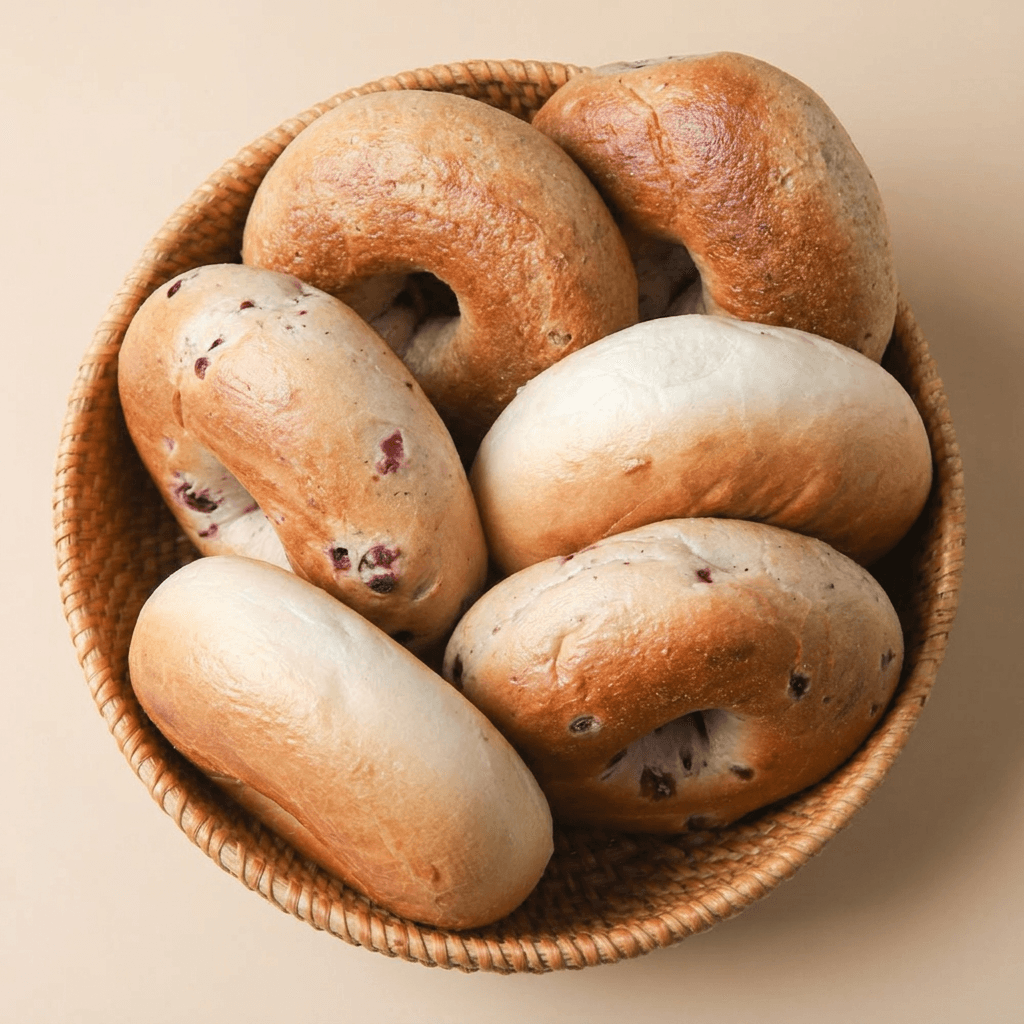 Blueberry Bagels, 8 pieces