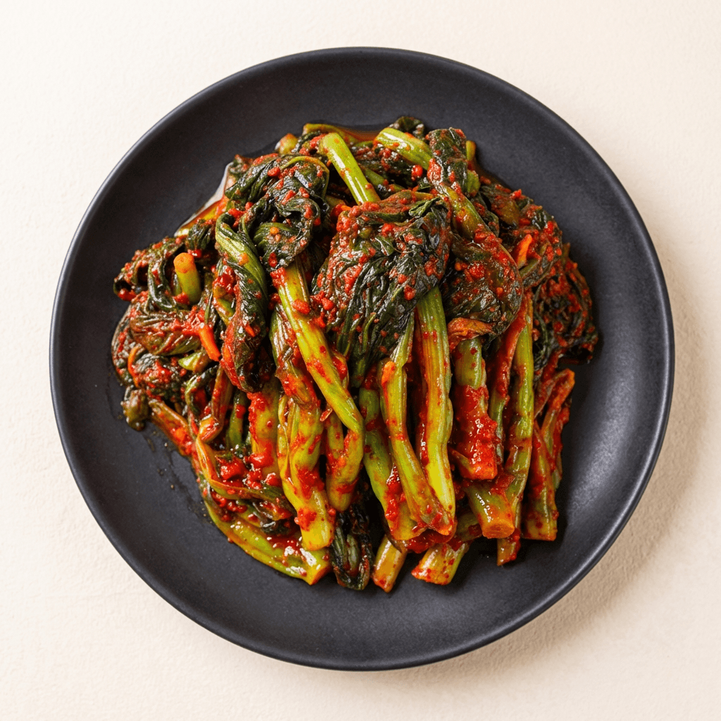 Handmade Dolsan Gat-kimchi 2kg