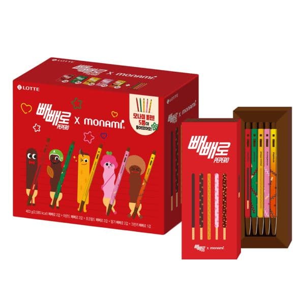 Pepero X Monami Collab 403g