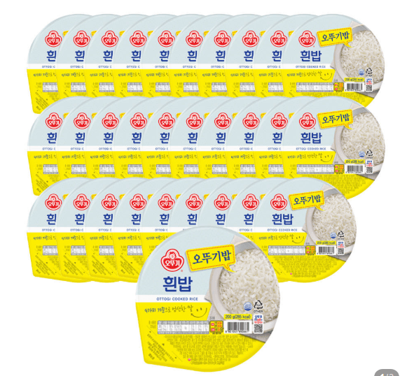 오뚜기 흰밥 30개