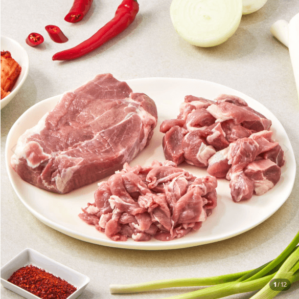 한돈 앞다리살 500g