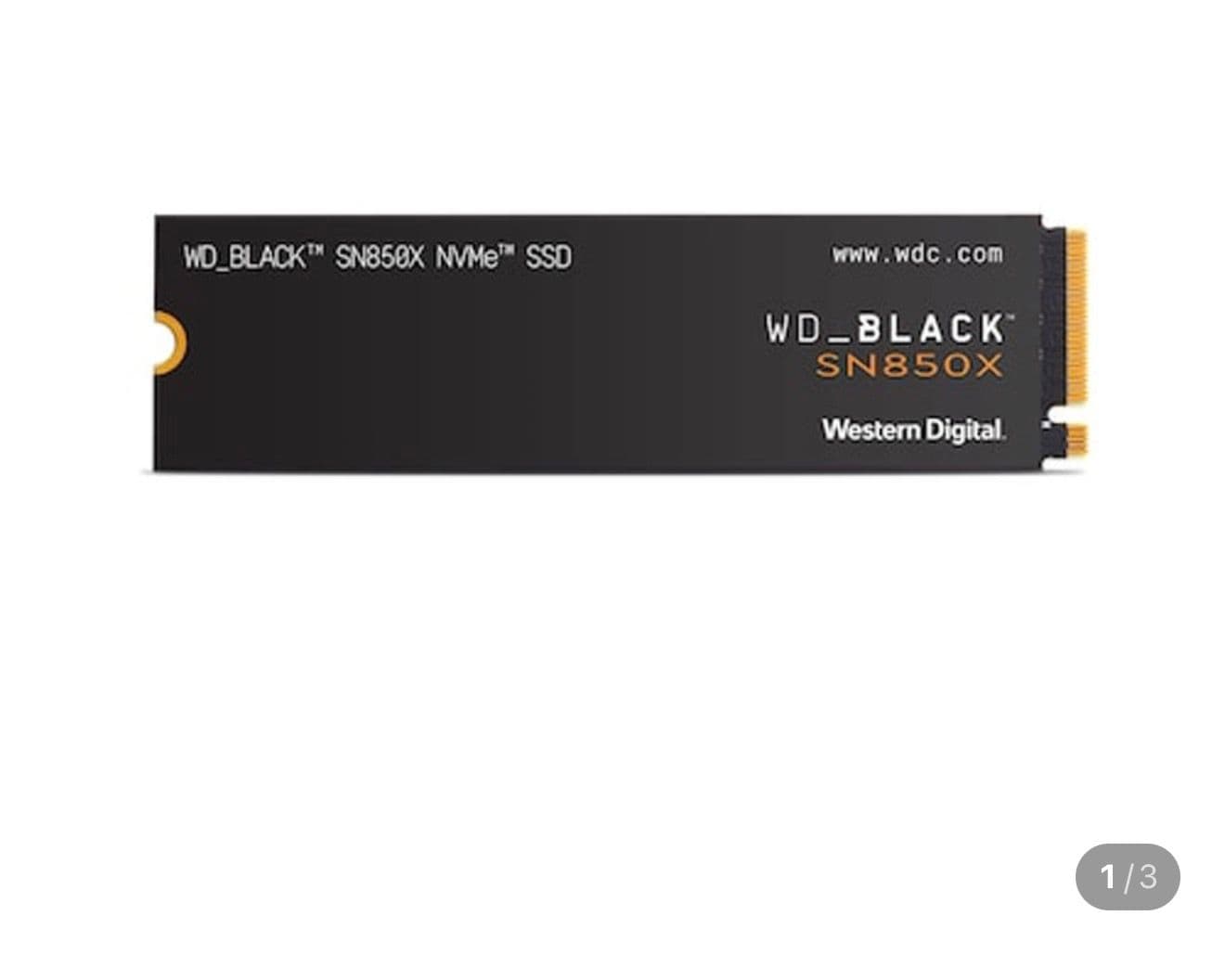 WD Black SN850X 2TB