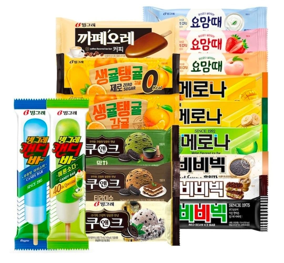 빙그레 바 아이스크림 40개