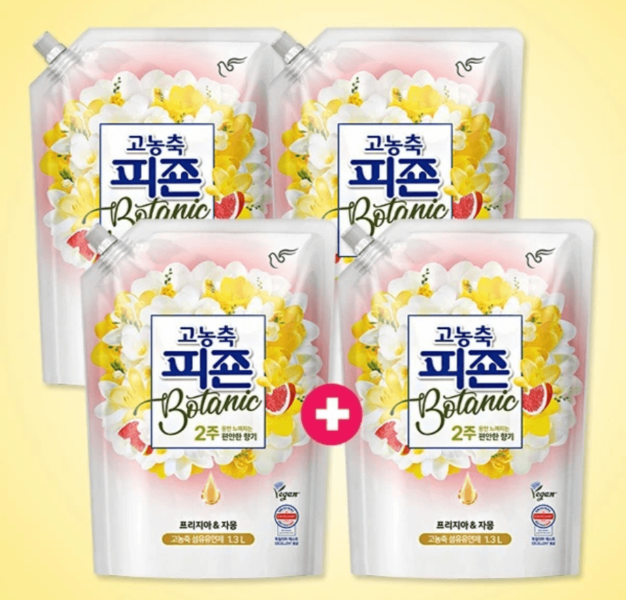 피죤 보타닉 유연제 1.3L 4개