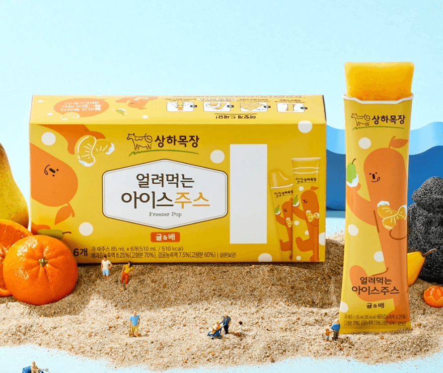 상하목장 아이스주스 귤배 24개